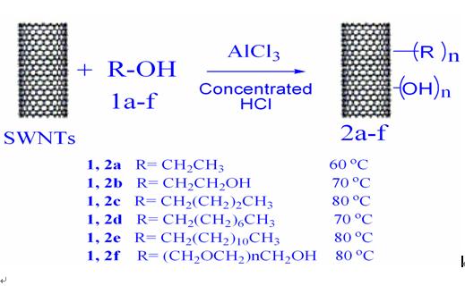 碳纳米管、石墨烯的功能化修饰